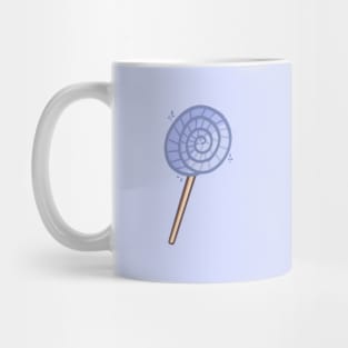 Blue Lollipop Mug